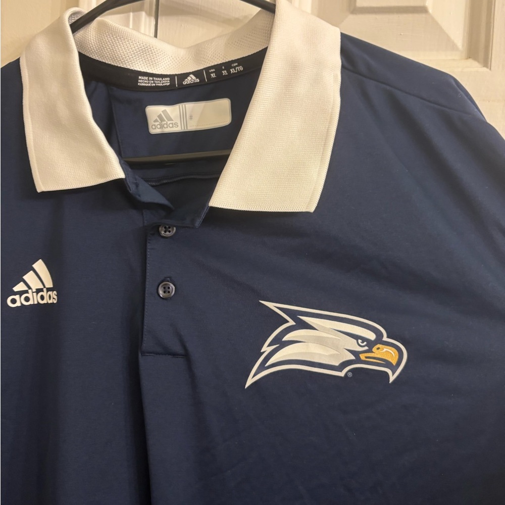 Adidas Men's Georgia Southern Navy Blue Polo Shirt